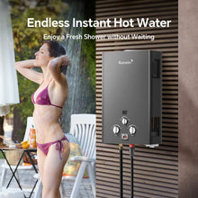 Load image into Gallery viewer, Ranein 18L Propane Tankless Water Heater, 4.74 GPM, 85,300 BTU, Outdoor
