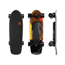 Load image into Gallery viewer, Electric Skateboard with Remote, Top Speed 22 Mph, 7.5 Miles Range, Built-in RGB Ambient Lights, Surf Skateboard Mini Cruiser
