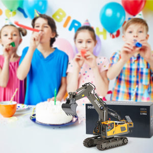 Remote Control Excavator Toys for Boys 8-12 Kids Best Gift Ideas, Rechargeable RC Construction Excavators