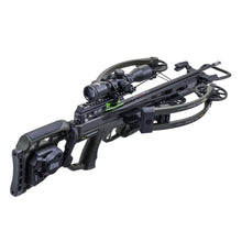 Load image into Gallery viewer, TenPoint Phantom De-Cock, Moss Green - 400 FPS - Our Lightest Reverse Draw Crossbow Ever - Equipped with Pro-View 400 Lighted Scope + ACUdraw De-Cock System
