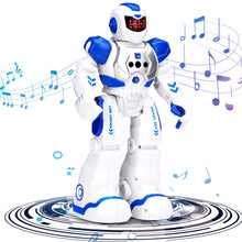 Load image into Gallery viewer, Robots Toy for Kids, RC Gesture Sensing Toy, Interactive Walking Singing Dancing Robot Birthday Presents
