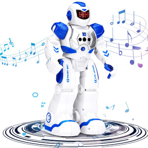 Robots Toy for Kids, RC Gesture Sensing Toy, Interactive Walking Singing Dancing Robot Birthday Presents