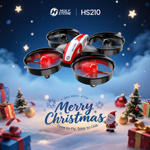 Load image into Gallery viewer, Holy Stone Mini Drone for Kids and Beginners RC Nano Quadcopter Indoor Small Helicopter Plane with Auto Hovering, 3D Flips, Headless Mode and 3 Batteries, Great Gift Toy for Boys and Girls, HS210 Red
