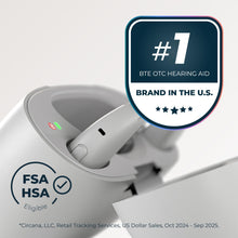 Load image into Gallery viewer, Lexie B3 OTC Hearing Aids Powered by Bose Sound Technology - Light Gray

