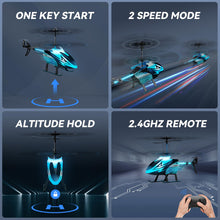 Load image into Gallery viewer, RC Helicopters Big Remote Control Helicopter for Kids Adults with 7+1 LED Light Modes, 30Mins Flight, Upgraded Altitude Hold,3.5 Channel
