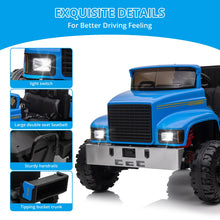 Load image into Gallery viewer, Ride On Truck for Kids 24V Ride On Car with Remote Control Electric UTV Vehicles with Dump Bed, 4WD Power
