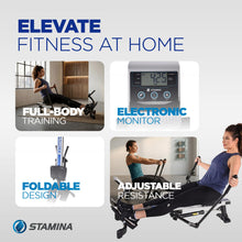 Load image into Gallery viewer, Stamina BodyTrac Glider 1052 Hydraulic Rowing Machine
