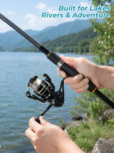 Load image into Gallery viewer, Jenseits 6Ft Telescopic Spinning Fishing Pole and Reel Combo with Tools
