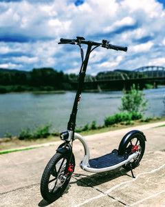 Electric Scooter - Electric Scooter for Adults - 16" Pneumatic Tires - 31 Miles Long Range & 23Mph Folding Commuter Electric Scooter