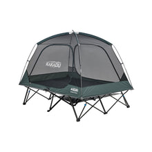 Load image into Gallery viewer, Kakadu Camping Tent Cot, 2 Person, Quick Setup, Folding, Compact, Elevated Tent with BlockOut Rain Fly, Awning Poles, Ultra-Fine Mesh Windows, and Carry Bag

