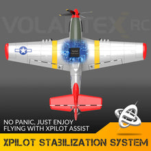 Load image into Gallery viewer, 4 Channel Remote Control Airplane 2.4Ghz RC Plane with 3 Modes - Ready to Fly P51 Mustang RC Airplane RTF for Beginners Adults (Red)
