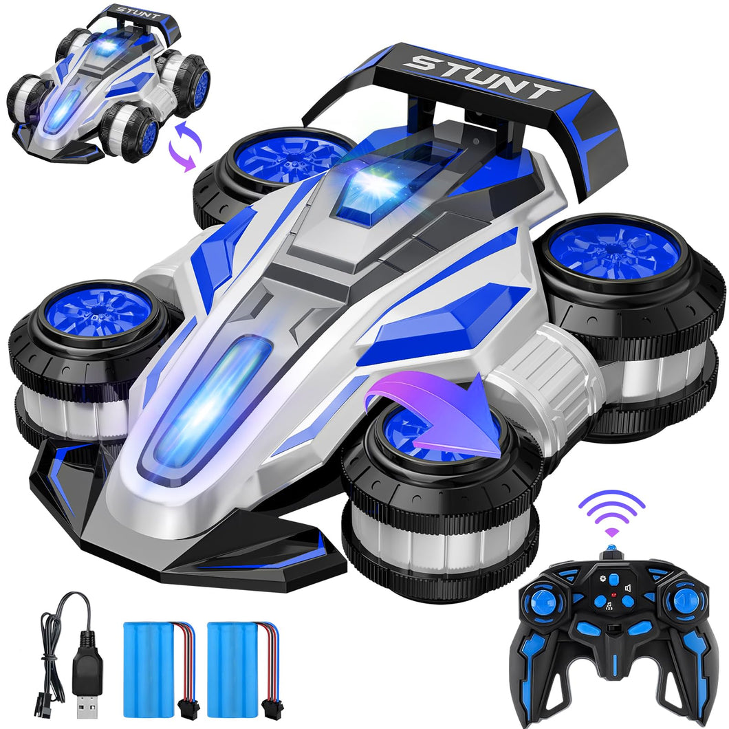 High-Speed Drift RC Stunt Deformation Car, 360-Degree Rotating Transforming RC Car, Birthday Gift for Boys and Girls Aged 6-16