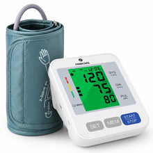 Load image into Gallery viewer, FDA-Cleared Blood Pressure Monitor, Upper Arm, Wide Cuff, Large Display
