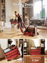 Load image into Gallery viewer, KINGSMITH Magnetic/Water Row Machine - Red Oak

