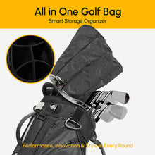 Load image into Gallery viewer, 5-Way Linkslite Waterproof Lightweight Golf Stand Bag (Smokey Onyx)
