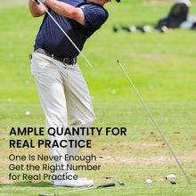 Load image into Gallery viewer, FINGER TEN Golf Alignment Sticks 43 Inch 5 Pack with Stick Cover (5 White)
