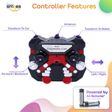 Load image into Gallery viewer, Kids Transforming Robot RC Truck Toys for Boys 8-13 Remote Control Car Gift Blue
