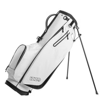 Load image into Gallery viewer, Izzo Golf Ultra-Lite Stand Golf Bag with Dual-Straps &amp; Exclusive Features, 3.2 pounds, White/Black

