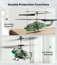 Load image into Gallery viewer, Remote Control Helicopter, Military RC Helicopters with Cool Appearance Design, Upgraded Protection Function, Altitude Hold

