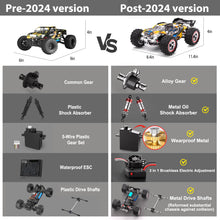 Load image into Gallery viewer, 1/18 Scale All Terrains RC Cars for Adults, Brushless 37 MPH Fast Electric Car with 2.4 GHz Remote Control, 4X4 Off-Road Truck
