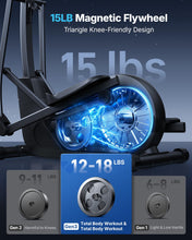 Load image into Gallery viewer, MERACH Elliptical Exercise Machine - Black
