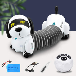 RC Robotic Interactive Intelligent Walking Dancing Doggy Programmable Electronic Pet Toy with Music