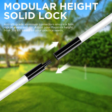 Load image into Gallery viewer, KINGTOP 6 ft White Fiberglass Golf Flagstick, 5-Section, 1 Pack
