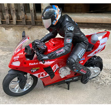 Load image into Gallery viewer, 2.4G Remote Control Motorcycle RC Stunt Vehicle Electronic Dift Racing Cars 1:16 Scale with Self-Balancing
