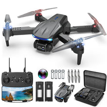 Load image into Gallery viewer, Drone with Camera 1080P for Kids, Adults &amp; Beginners, Foldable Mini Drone, RC Quadcopter with 2 Batteries, One Key Takeoff and Landing, 360° Flip, Gesture Control, Toy Gift for Boys, Girls
