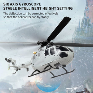 C186 Remote Control Helicopter Remote Control Drone Single Propeller Without Ailerons 6-axis Gyro Stabilization Remote Control