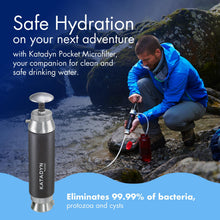 Load image into Gallery viewer, Katadyn Pocket Ceramic Hand Pump Water Filter for Emergency &amp; Survival
