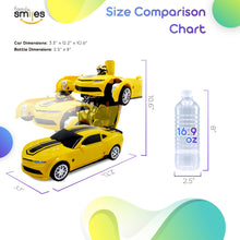 Load image into Gallery viewer, Kids Transforming Robot RC Car Toys for Boys 8-13 Remote Control Gift Yellow

