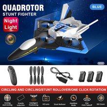 Load image into Gallery viewer, RC Plane with Camera 4K, 6CH RC Airplane, 2.4GHz Remote Control Airplane, Foam RC Glider, Easy to Fly RC Aircraft, V31 RC Jet Fighter

