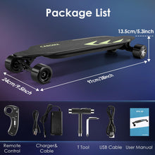 Load image into Gallery viewer, Electric Skateboards Glow in The Dark, 1200W Powerful Motor, 28MPH Top Speed, 4/6AH Battery, 16/28Miles Max Range
