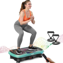 Load image into Gallery viewer, AXV Vibration Plate Fitness Platform Exercise Machine Vibrating Shaking Full Body Shaker Workout Vibrate Stand Shake Board Sport for Weight Loss Fat Burner for Gym Home Office
