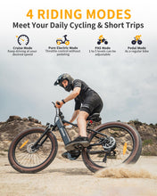 Load image into Gallery viewer, Electric Bike for Adult 1400W Peak, 48V 720WH Removable Battery, 72 Miles 28 MPH, 26&quot; Fat Tire Electric Mountain Bike
