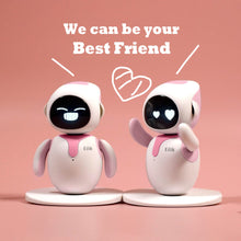 Load image into Gallery viewer, Touch Interactive Toys, Cute Robot Pets with Abundant Emotions. Idle Animations &amp; Mini-Games (Blue + Pink Combination)
