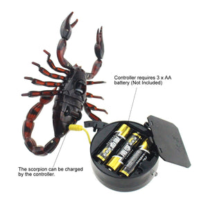 Realistic RC Scorpion Remote Control Animal Vehicle Car Electric Scary Toy Halloween Kids Birthday Gift