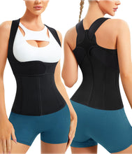 Load image into Gallery viewer, URSEXYLY Back Brace For Women Waist Trainer Vest -Adjustable Posture Trainer(3XL,Black)
