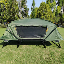 Load image into Gallery viewer, Tent Cot Folding Off The Ground Waterproof Camping Sleeping Bed with Rain Cover
