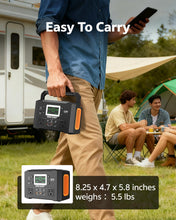 Load image into Gallery viewer, HOWEASY Portable Power Station 300W，Solar Generator 222Wh
