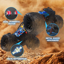 Load image into Gallery viewer, 1:16 Scale RC Cars for Adult, Remote Control Car Fast 40KPH Hobby RC Cars for Boys Age 8+, 4x4 All Terrain Off-Road RC Truck
