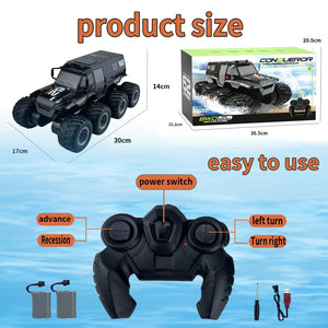 Amphibious Remote Control Car RC Boats Waterproof RC Monster Truck 2.4GHz 8WD 2 Battery Drift RC Stunt Cars
