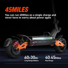 Load image into Gallery viewer, Electric Scooter for Adults, 55 Mph, 14&quot; Tires, 75 Miles Range, 8000W Motor, 60V 38Ah Battery, Folding E-Scooter with Dual Motor/Suspension/Chargers
