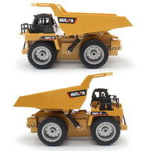 Load image into Gallery viewer, Remote Control Dump Truck 2.4Ghz 4WD RC Truck 6 Channel Mine Construction Vehicle Toy Machine Model
