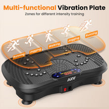 Load image into Gallery viewer, AXV Vibration Plate Fitness Platform Exercise Machine Vibrating Shaking Full Body Shaker Workout Vibrate Stand Shake Board Sport for Weight Loss Fat Burner for Gym Home Office
