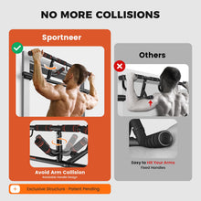 Load image into Gallery viewer, Sportneer 2026 Upgrade Pull up Bar for Doorway with Folding Handle
