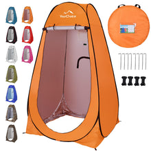Load image into Gallery viewer, Your Choice Pop-Up Shower Tent, 47.2W"x74.8"H Changing Tent - Orange

