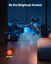 Load image into Gallery viewer, RC Helicopter, 2.4GHz Remote Control Helicopter with Gyro, 4-Channel RC Airplane for Beginner, Wing Lights &amp; One-Key Takeoff/Landing
