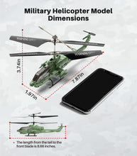 Load image into Gallery viewer, Remote Control Helicopter, Military RC Helicopters with Cool Appearance Design, Upgraded Protection Function, Altitude Hold

